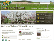 Tablet Screenshot of davewilson.com